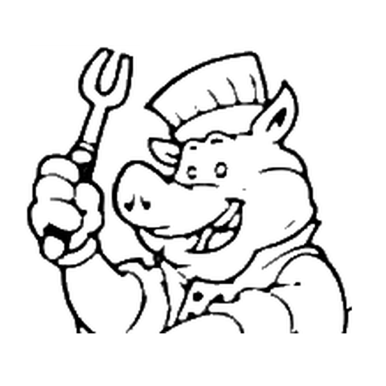 Bobbalicious BBQ mascot